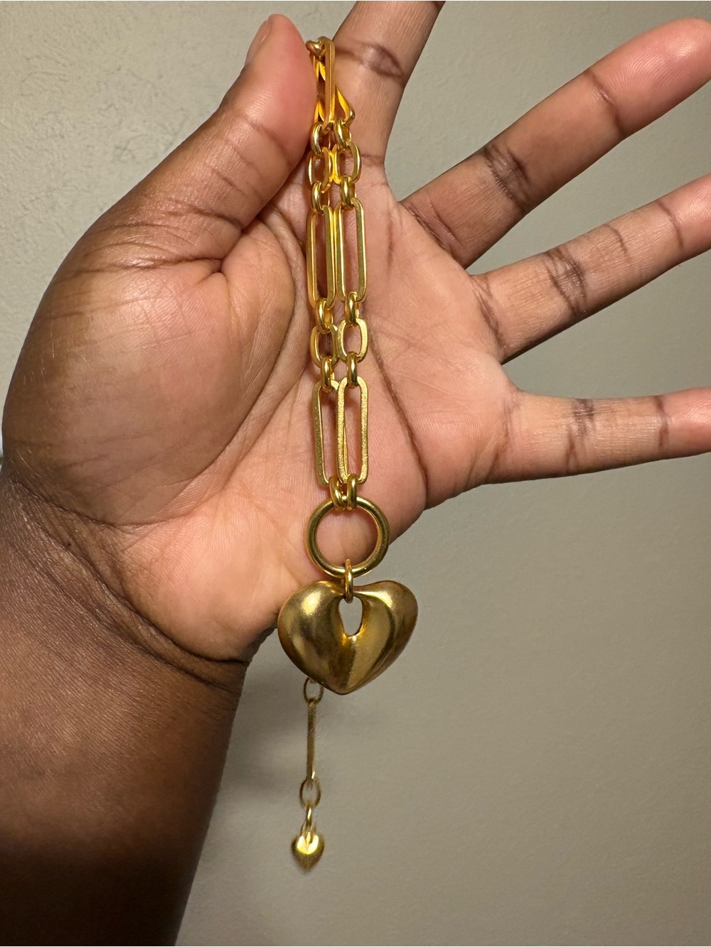 Brinker & Eliza Lucy Gold Heart Necklace